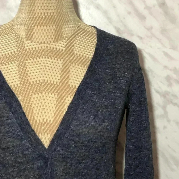 J. Crew Cardigan Blue Size Petite XS - Picture 4 of 5